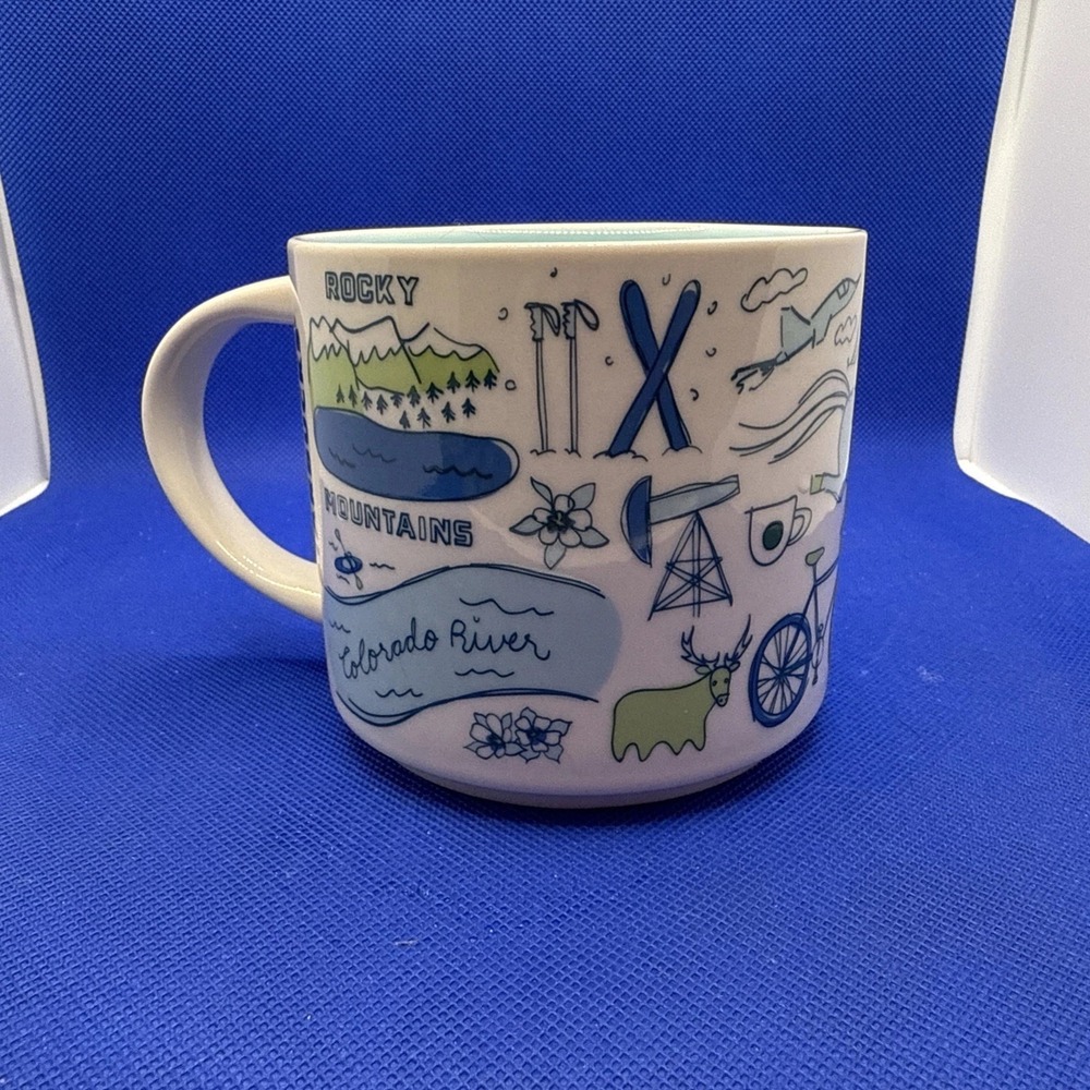 Starbucks 14 oz Coffee Mug COLORADO Been There Series 2021 Across The Globe - Picture 2 of 4